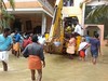 Flood Relief in Kerala by Ramakrishna Ashrama, Tiruvalla, August 2018