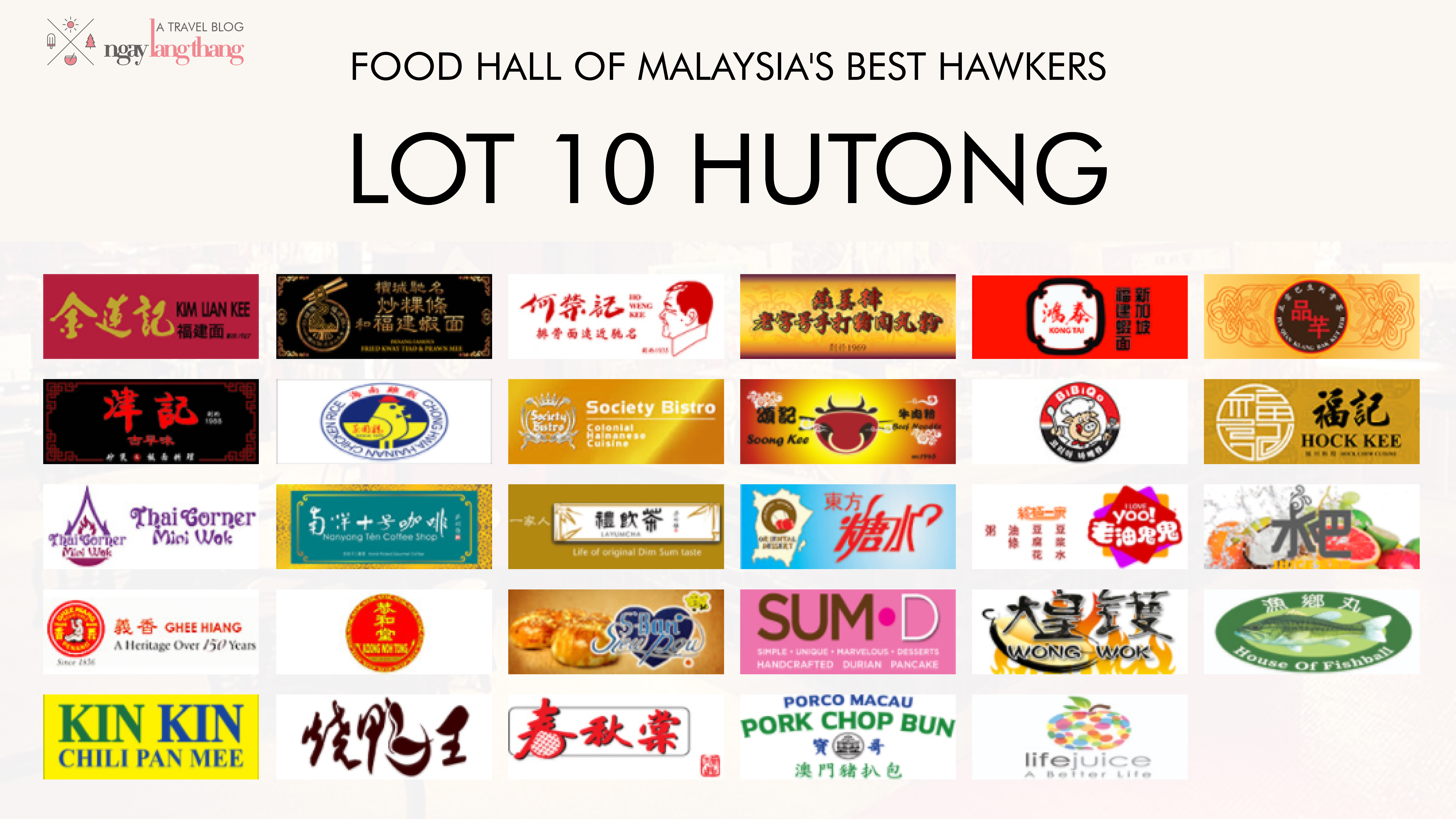 Du lịch Kuala Lumpur-Famous brands at Lot 10 Hutong