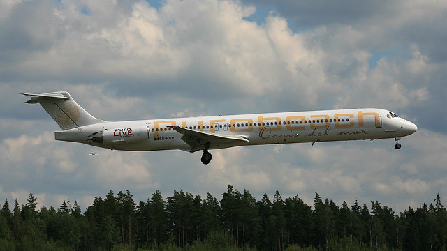 SE-RGP, McDonnell Douglas MD-83 Nordic Leisure @ Stockholm ARN ESSA