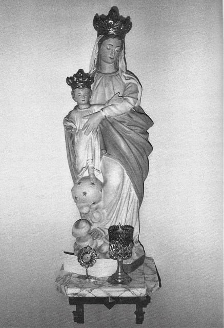 Our Lady of Mercy Shrine at Mercy Chapel 1926 Aurora, Ill-  a gift from Bishop Muldoon