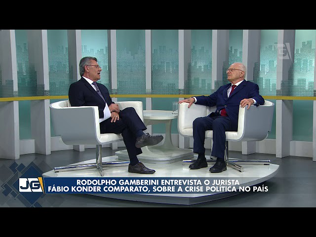 Rodolpho Gamberini entrevista o jurista Fábio Konder Comparato, sobre a crise política no País