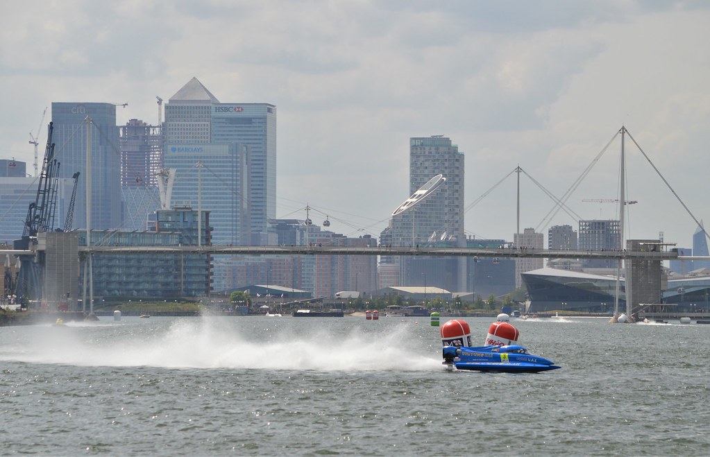 F1H2O Powerboat Qualifying (2) @ Royal Victoria Dock 15-06-18