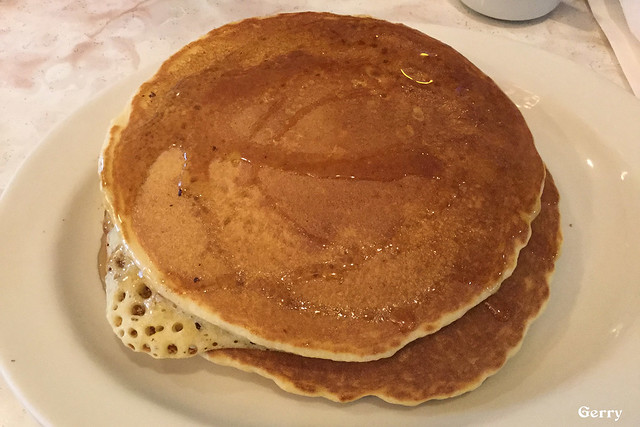 Pancakes at Ambrosia Diner in Catskill (NY)