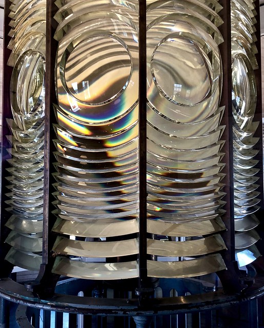 Fresnel lens, Pt. Cabrillo Lighthouse