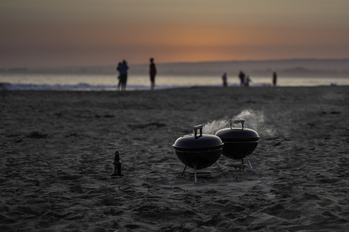 aptos bbq beach california pacificocean santacruz summer sunset beercanbeach