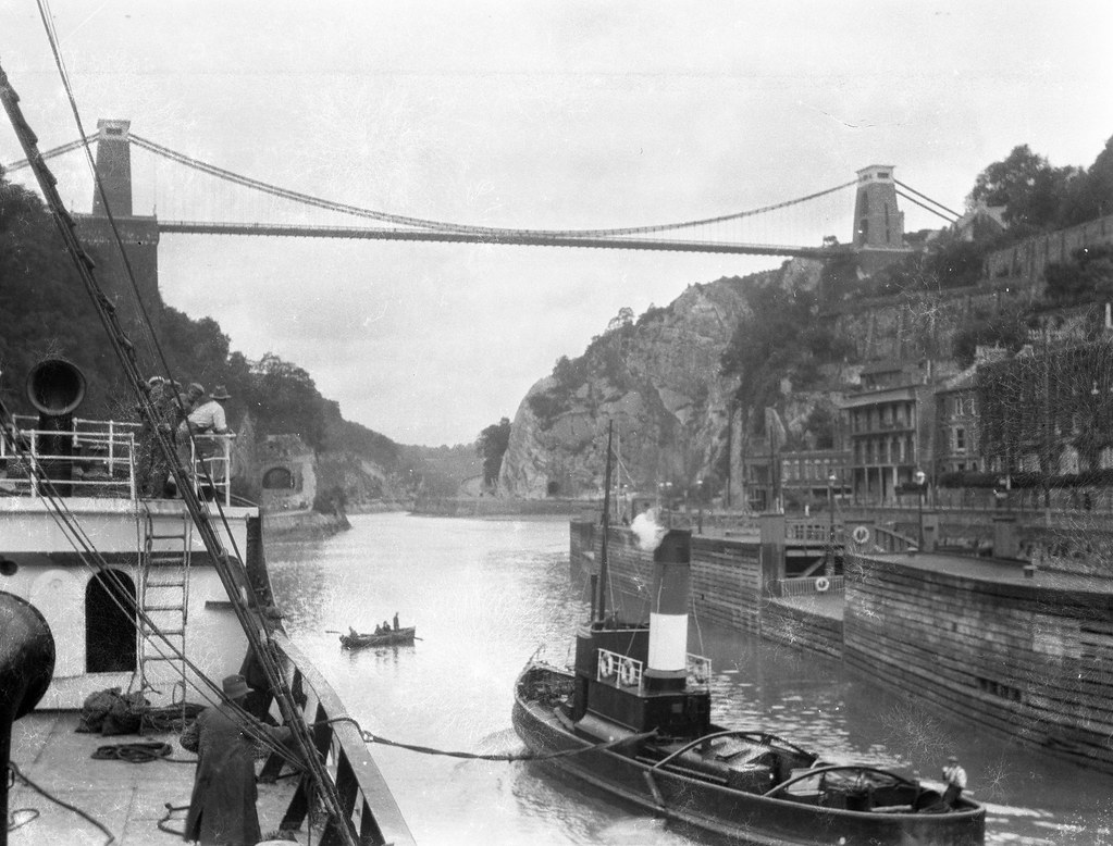 Hotwells, Bristol 1933 Clifton Suspension Bridge