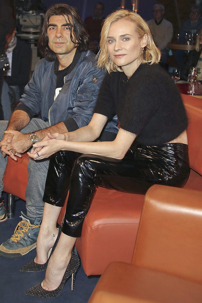 Diane Kruger in vinyl pants