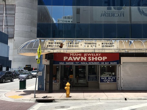 Vintage Pawn Shop Signage Exposed When Canopy Was Removed | by Phillip Pessar