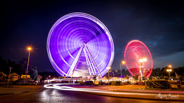 Ferris wheel in Gdynia