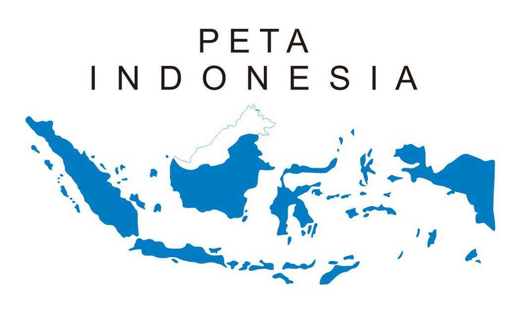 Gambar Peta  Indonesia  Sketsa via Blogger bit ly 2MMlhdz 