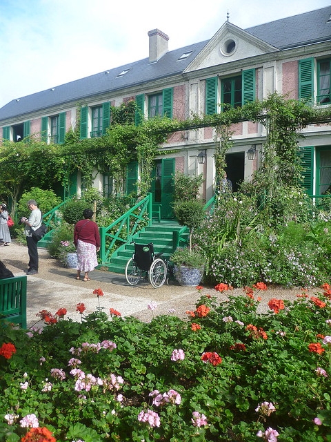 the famous gardens of Monet in Giverny, France