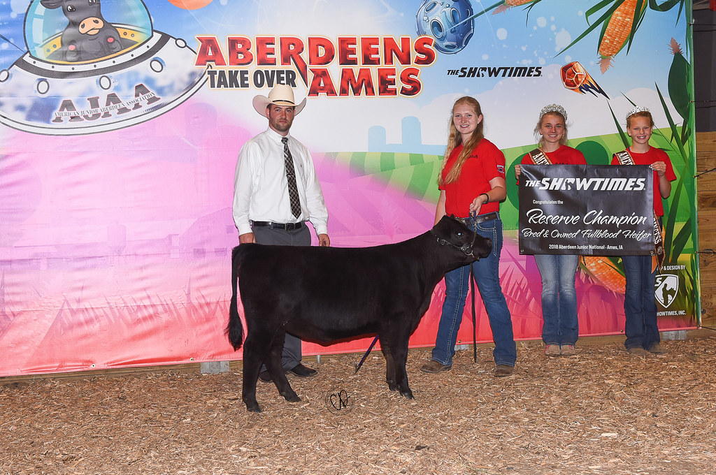 Reserve Champion Fullblood Bred and Owned Female - GCP Esther, Maria Gann