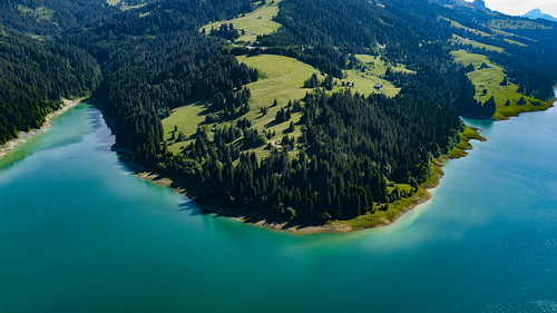mavicpro drone nature fantasticnature paysage suisse landscape switzerland lac lake blue green foret mountain