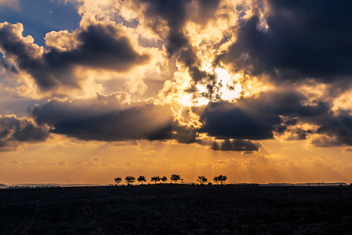 landscape sunset sky sunbeams ramatmenashe northdistrict israel il