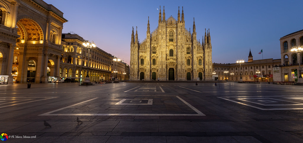 The silence in Milan
