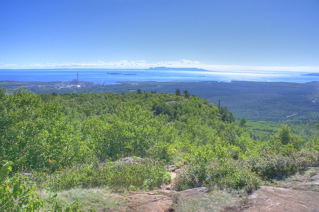 view from mount mckay
