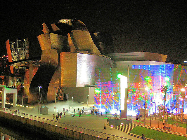Colores nocturnos - Guggenheim Bilbao