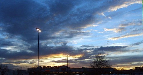 sunset clouds spring cato greenvillenc