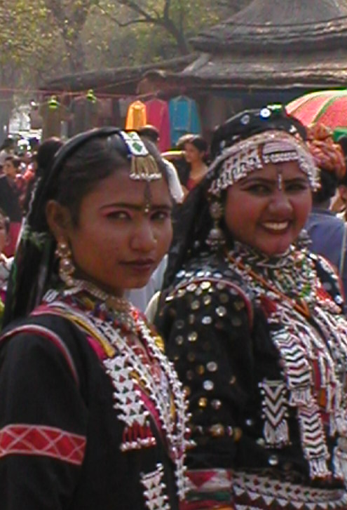 Indian dancers portrait
