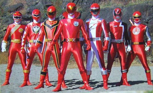 First Red Sentai 30_Super_Sentai_Red_Warrior | The red rangers of GouGou Sent… | Flickr