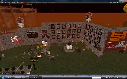 VT Memorial in Second Life | by BrianCSmith