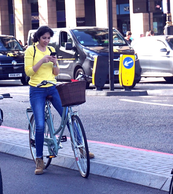 Girl on a Bike / London