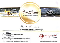 Certificates from County Air Ambulance Trust