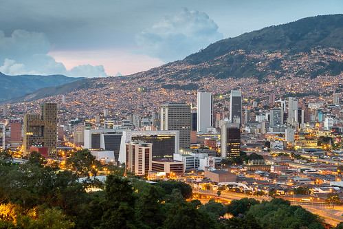 medellin medellín landscapephotography cityscape cityskyline sunset building colombia southamerica latin america sudamerica city cities