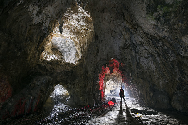 Cave in Asturias, Spain