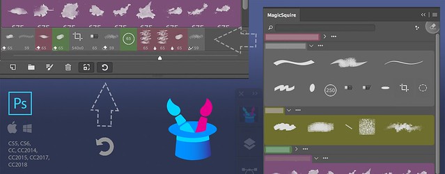 Tip#76: Detailed Photoshop Brush/Tool History with MagicSquire
