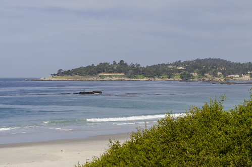 carmel by sea california west western us usa outdoor coast coastal pebble beach landscape ocean pacific sand