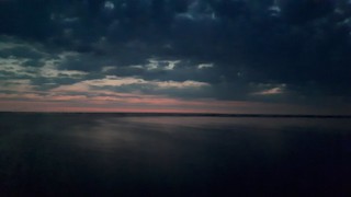 After sunset at Abt, Waddensea.nl
