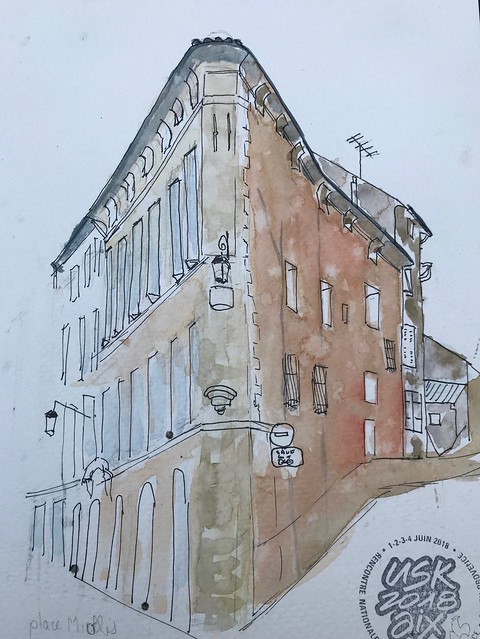 Aix en Provence Sketchcrawl de juin 2018