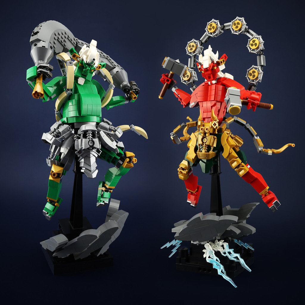 雷神&風神 Raijin&Fujin | LEGO 7 | Flickr