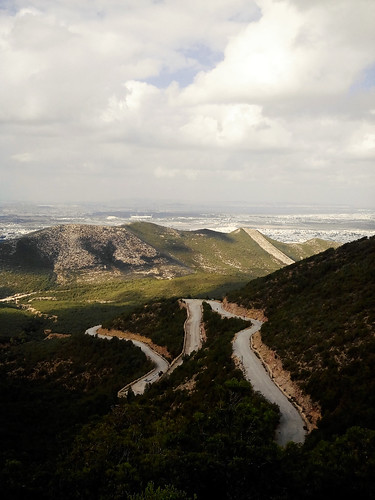 tunisia tunisie tunis tunez boukornine view hiking road military donttrythisathome