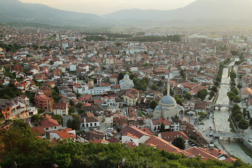 Sunset view of the city from Prizren Fortress 5 by Journey of A Thousand Miles, canon7d canon 2018 balkan kosovës kosovo kosova prizren prizreni europe