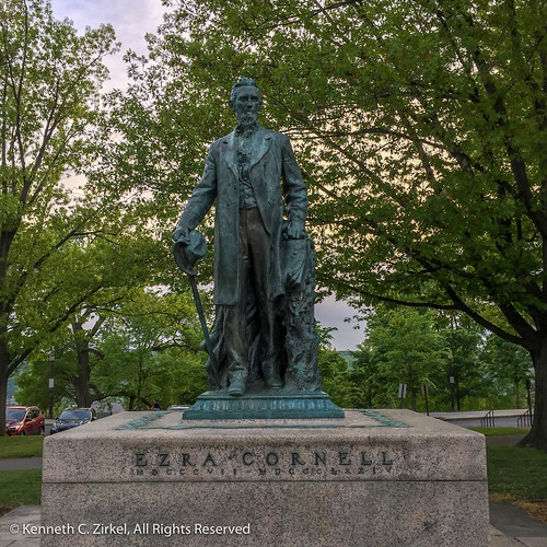 Statue of Ezra Cornell, Cornell University