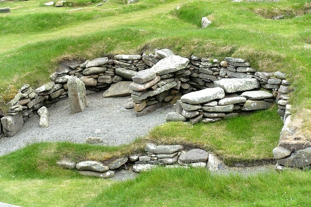 Jarleshof, prehistoric archaeology in the South Mainland of Shetland