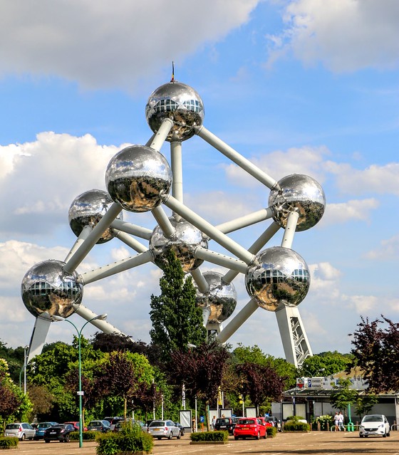 The Atomium . Brussels Belguim