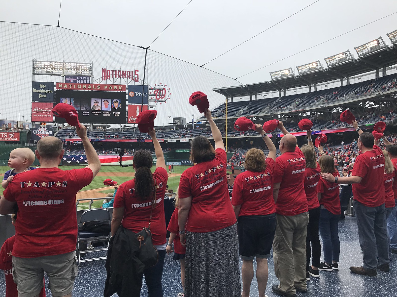 2018_T4T_Washington Nationals in Game Salute 4