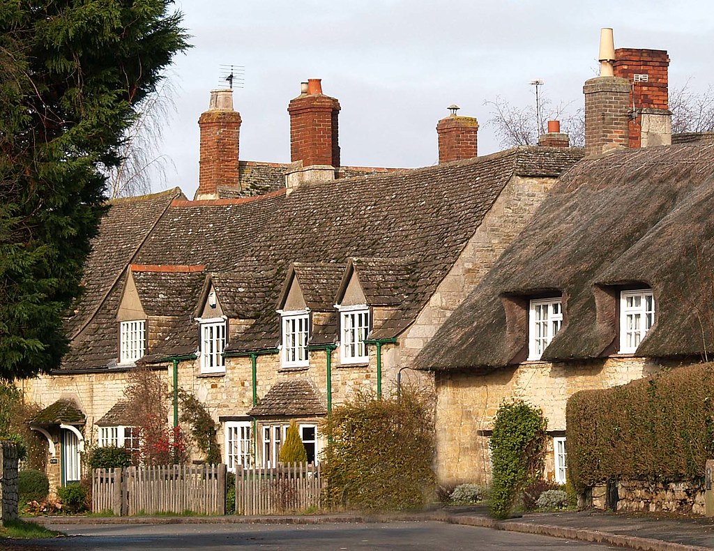 A Scene from the Village of Exton in February. | A picture p… | Flickr