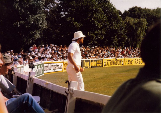 Cricket at Colchester 1980's