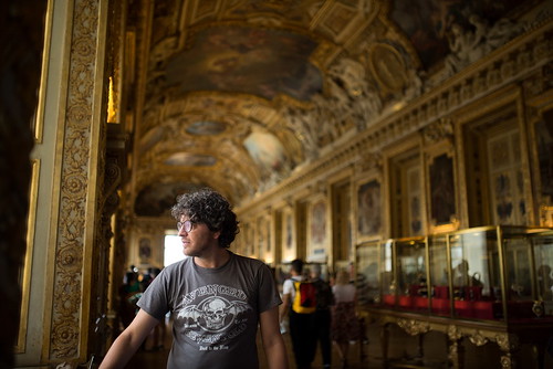 me, myself and Louvre | by massimo ankor