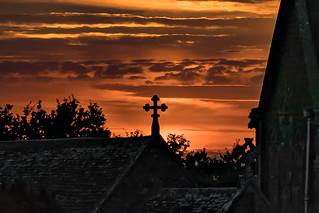 St Mary's sunset_