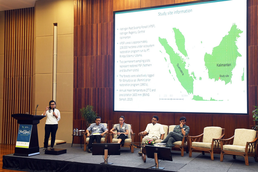 Tropical Peatlands Exchange event held at CIFOR headquarter. 8 August 2018, Bogor, Indonesia.
