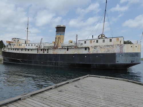 norisle ferry manitowaning manitoulin island old ship boat restoration historic maritime lake huron