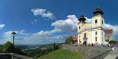 danube donau maria taferl kirche church panorama pano panoramic landscape melk austria