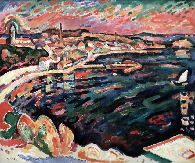 IMG_2651 Georges Braque 1883-1963 Paris Le port à l'Estaque. The harbour at l'Estaque 1906 Copenhague Statens Museum for Kunst