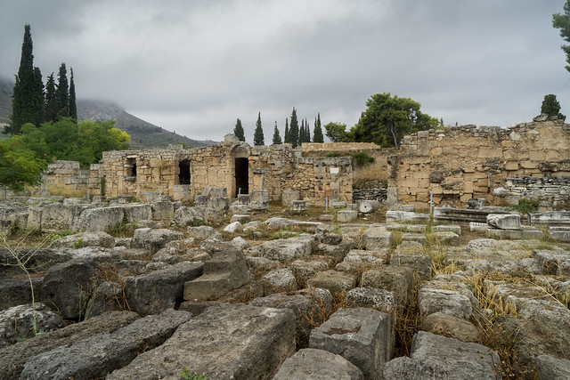 Ancient Corinth XXVI – Roman Forum West-End