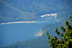 North end of Capilano Lake